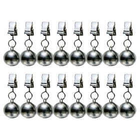 16 Pack Outdoor Curtain Weights, Heavy Duty Drapery Weights with Stainless Steel Clips for Patio, Gazebo, Tablecloths