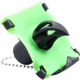 Portable bottle opener, a portable multi-functional keychain tool suitable for opening beer, soda, and screw-top bottles. It is suitable for trav (Color: Green)